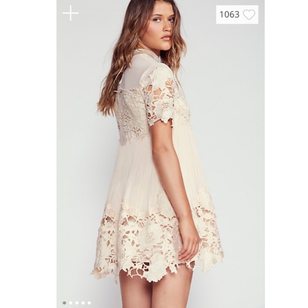 Free People Saylor Hollie Lace Mini - Picture 3 of 4